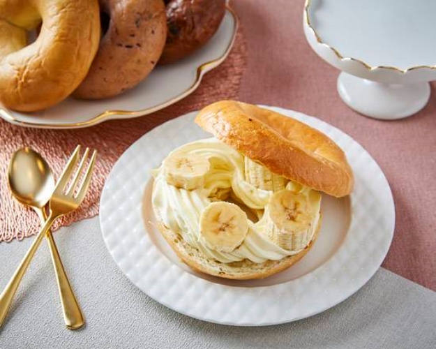 305■マスカルポーネクルーム×バナナベーグル Mascarpone Cream x Banana Bagel